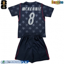 Maglie da calcio Stati Uniti Weston McKennie #8 Seconda Maglia Bambino Mondiali 2026  Manica Corta (+ Pantaloni corti)
